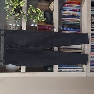 American eagle lace up fly jeans